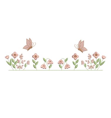 Matriz de Bordado Coleção Jardim - Imagem 4