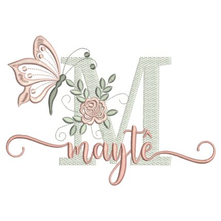 Matriz de Bordado nome Maytê para bordar