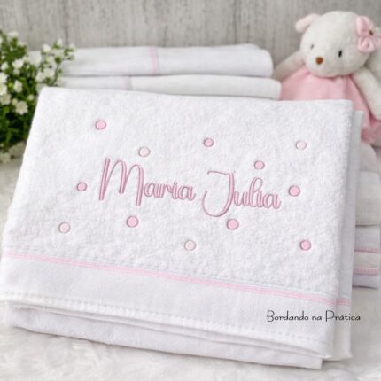 Matriz de bordado Maria julia para bordar com poa