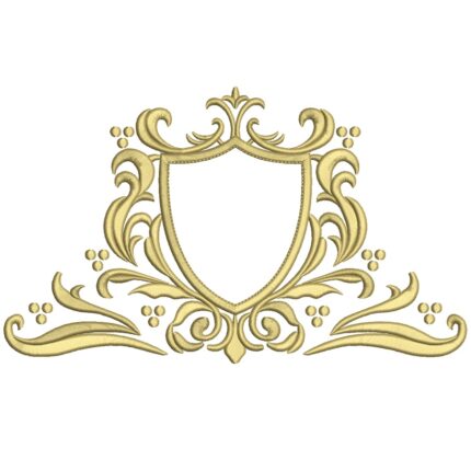 Matriz de Bordado Moldura Arabesco para bordar