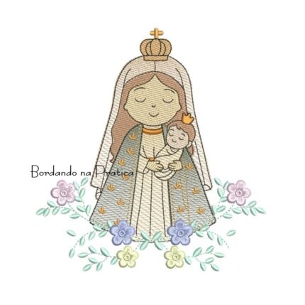 matriz de bordado Nossa Senhora Nazaré BP