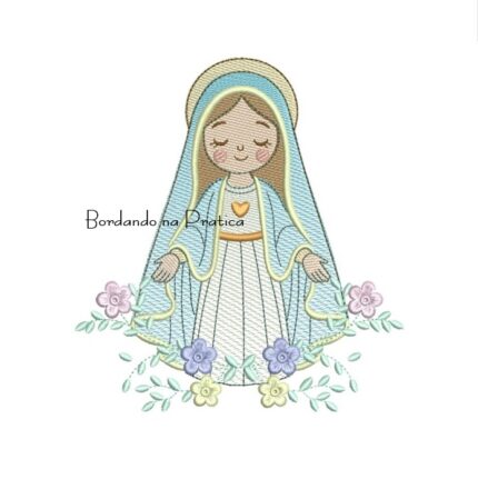 matriz de bordado Nossa Senhora das Graças BP