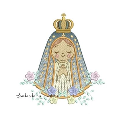 matriz de bordado nossa senhora aparecida BP