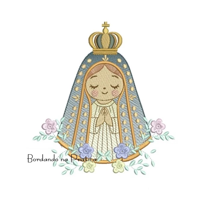 matriz de bordado nossa senhora aparecida BP matriz de bordado nossa senhora aparecida BP