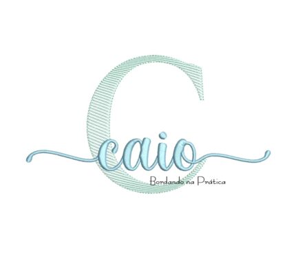 Matriz De Bordado nome Caio para bordar