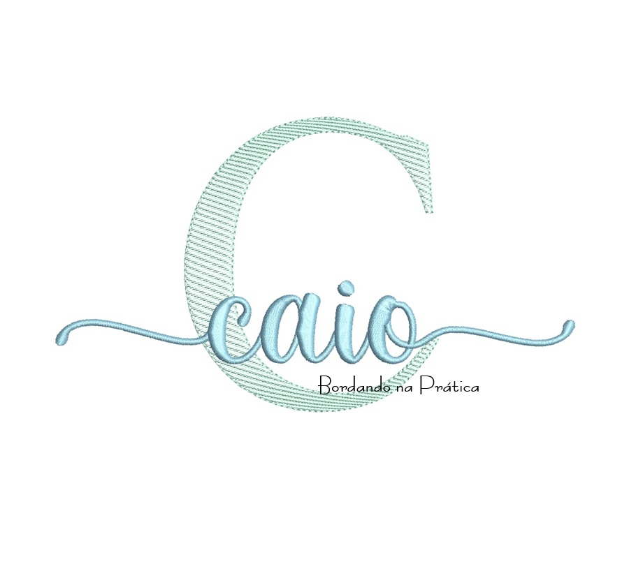 Matriz De Bordado nome Caio para bordar Matriz De Bordado nome Caio para bordar