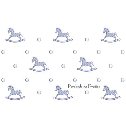 Matriz de Bordado - Poá Cavalinho BP