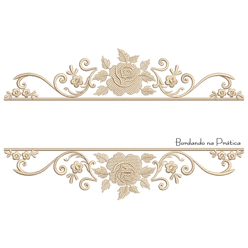 Matriz de Bordado Moldura Arabesco Entremeio Toalha Matriz de Bordado Moldura Arabesco Entremeio Toalha