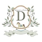 Matriz de Bordado - Alfabeto Cavalinho Letra D