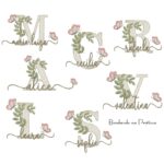 Matriz de Bordado - Coleção 200 Nomes Folhas Borboletas