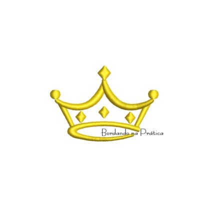 Matriz de Bordado - Mini Coroa