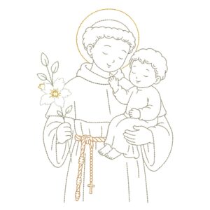 Matriz de Bordado - Santo Antônio