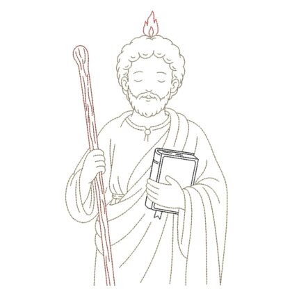 Matriz de Bordado - São Judas Tadeu