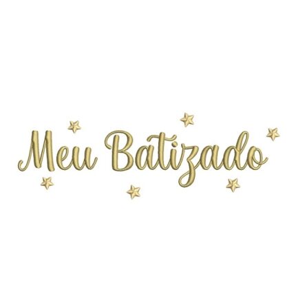 Matriz de Bordado - Meu Batizado 03