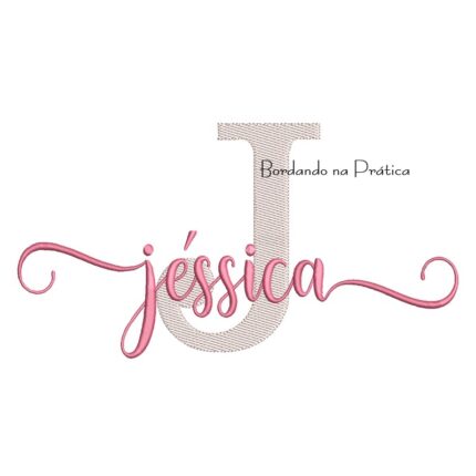 Matriz de Bordado Nome Jessica