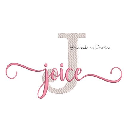Matriz de Bordado - Nome Joice Sobreposto