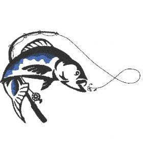 Matriz De Bordado - Peixe