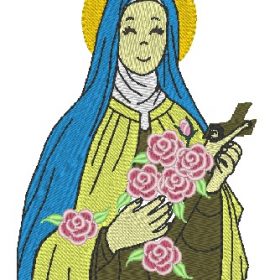Matriz De Bordado - Santa Terezinha