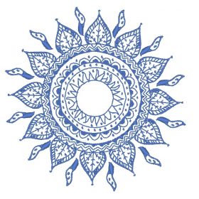 Matriz De Bordado - Mandala