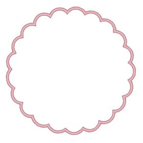 Matriz De Bordado - Moldura Simples