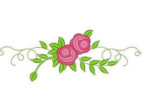 Matriz De Bordados - Ramo De Flores