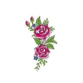 Matriz De Bordado Ramo de Flores para bordar