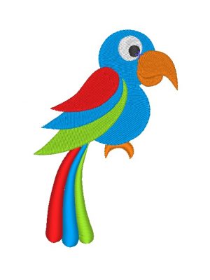 Matriz De Bordado - Papagaio - Imagem 2
