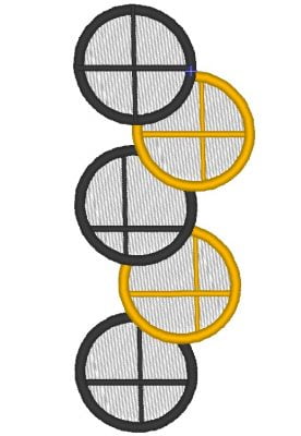 Matriz De Bordado - Hóstia - Imagem 2