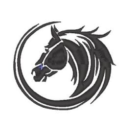 Matriz De Bordado - Desenho Cavalo