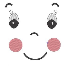 Matriz De Bordado - Carinha