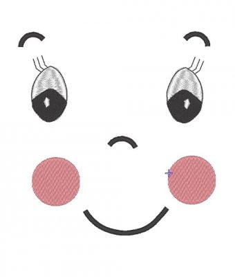 Matriz De Bordado - Carinha