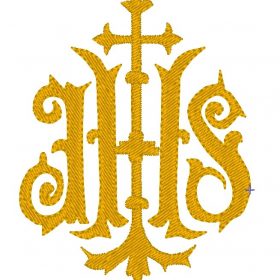 Matriz De Bordado - Sigla JHS