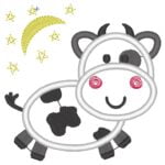 Matriz De bordado Vaquinha para bordar.