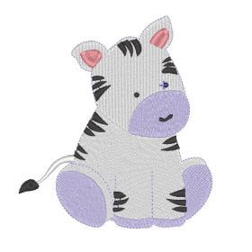 Matriz De Bordado - Zebrinha