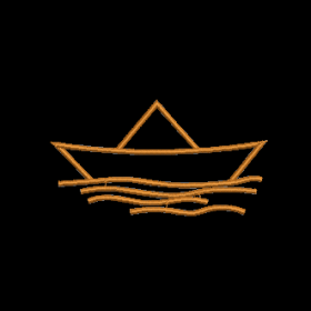 Matriz De Bordado Barquinho Para Bordar