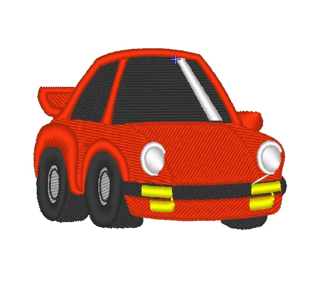 Matriz De Bordado carrinho para Bordar