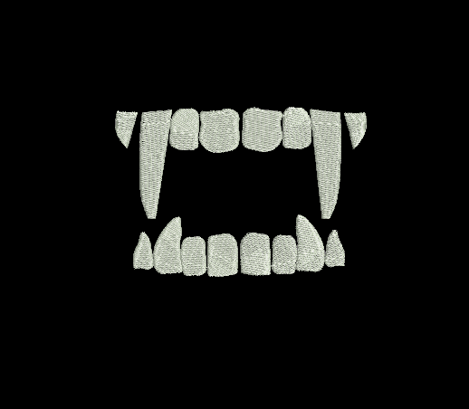 Vampiro dentes png