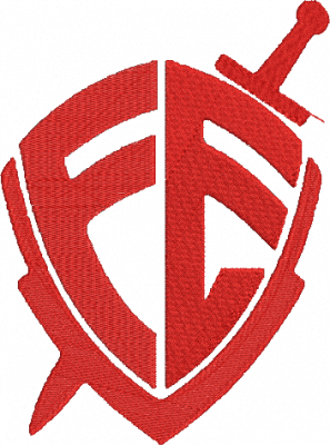 Matriz De Bordado - Escudo Fé - Imagem 3