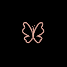 Matriz De Bordado - Borboleta 3D