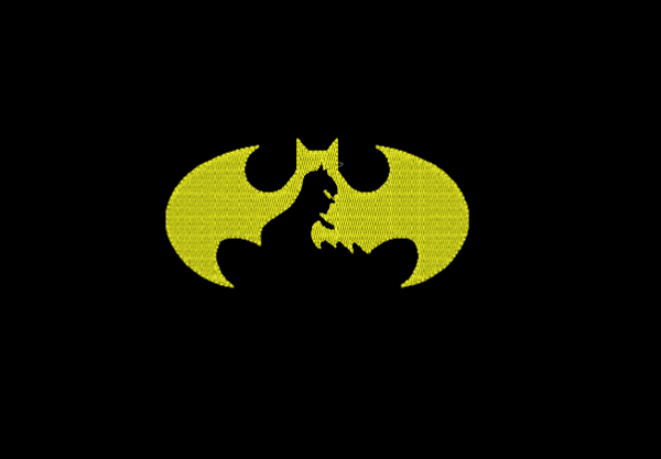 Matriz De Bordado Emblema Batman