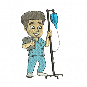 Matriz De Bordado Enfermeiro para bordar.