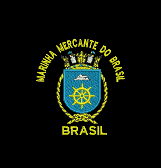 Matriz De Bordado Marinha Mercante Do Brasil para bordar