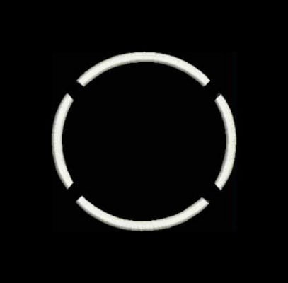 Matriz De Bordado Moldura circulo para bordar