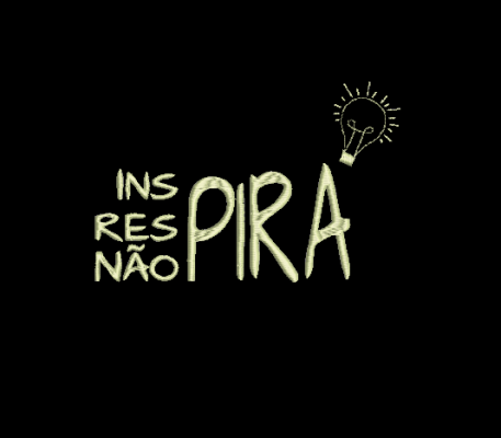 Matriz De Bordado - Pira, Inspira, Respira, Não pira - Imagem 3