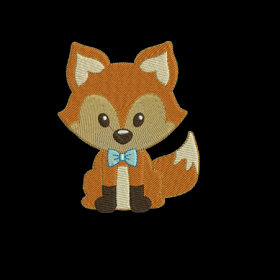 Matriz De Bordado Raposa para bordar