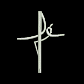 Matriz De bordado Fé para bordar