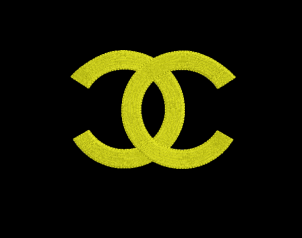 Matriz De Bordado Logo Chanel para bordar.
