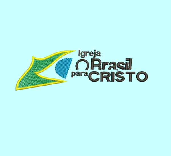 Matriz De Bordado Brasil para Cristo para bordar