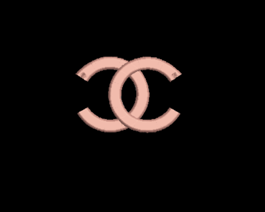 Matriz De Bordado Logo Chanel Para Bordar. Ponto Cheio