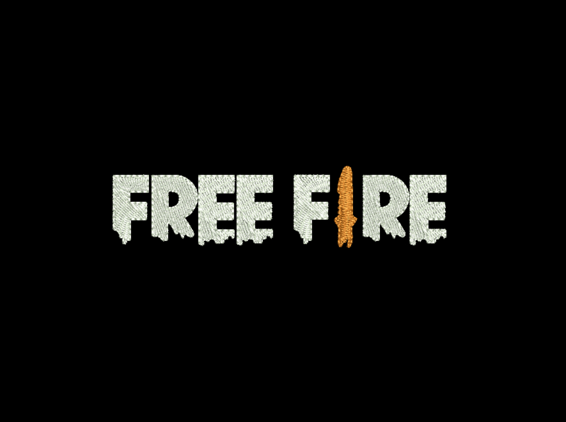 Matriz de Bordado Computadorizado Free Fire